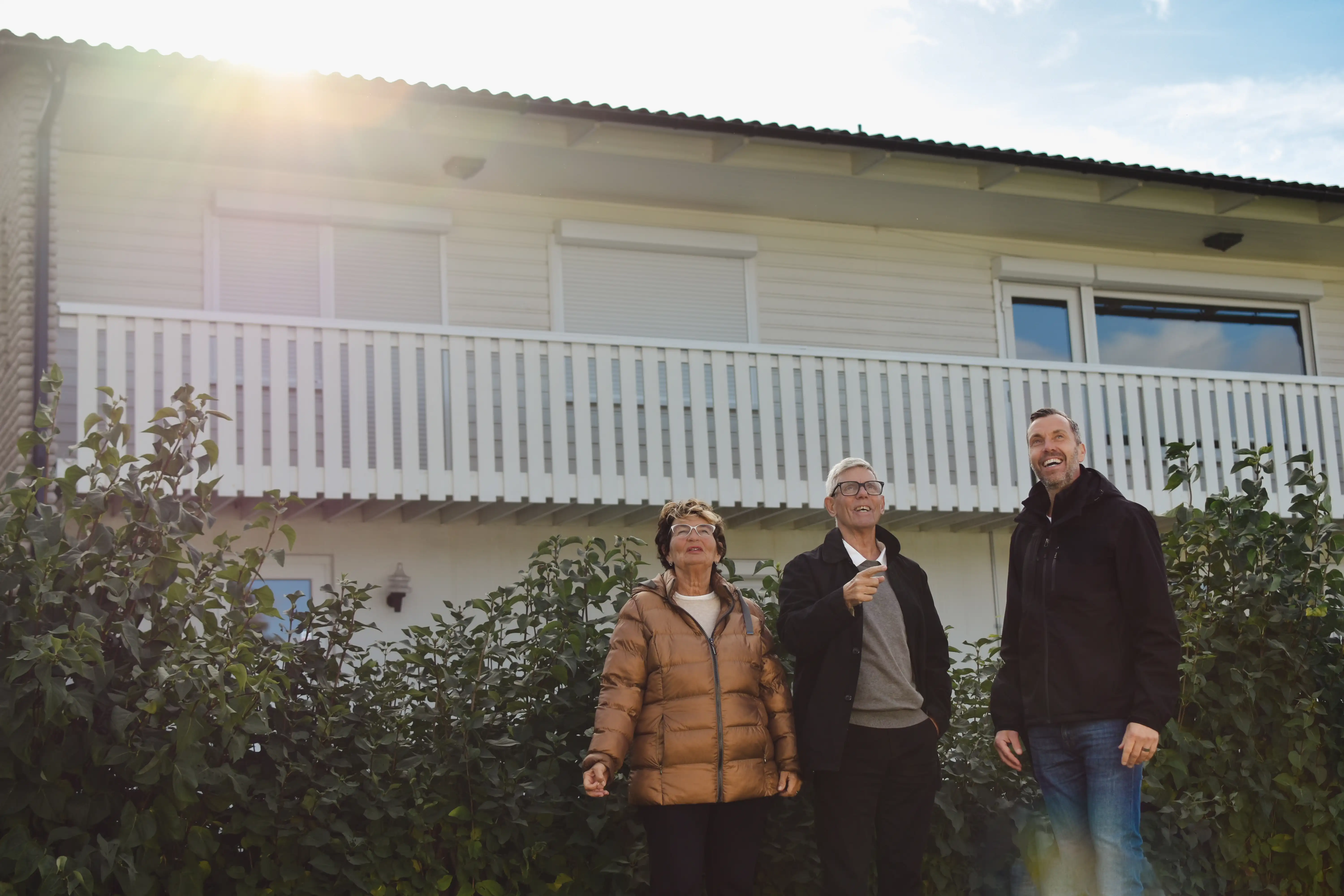 Konsultation hemma hos pensionärer