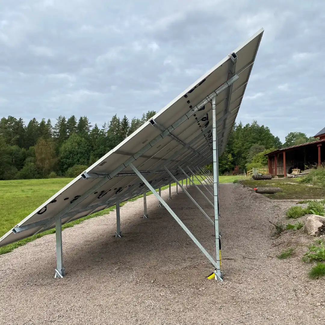 Markanlagda solceller