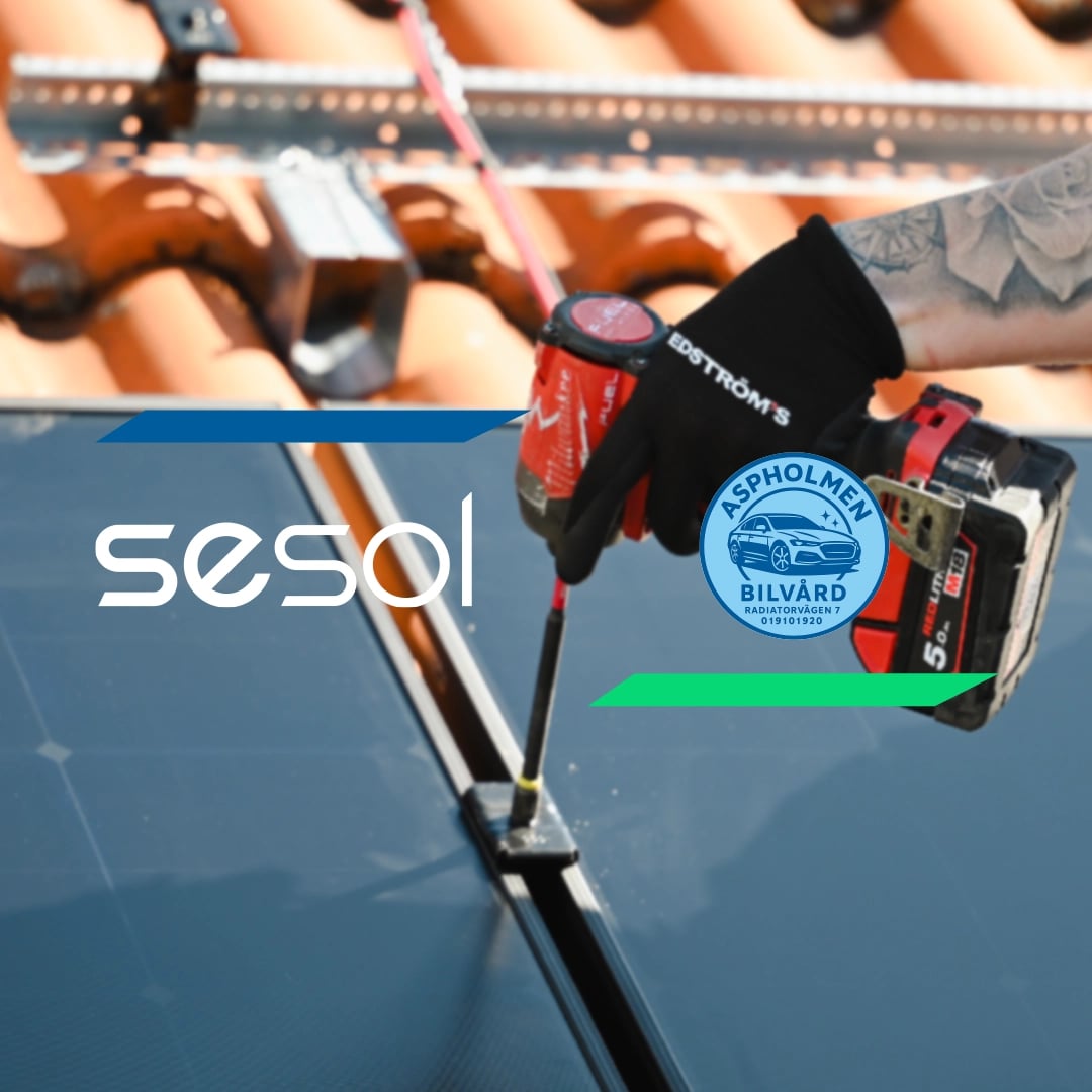 Sesol och Aspholmen bilvård logga