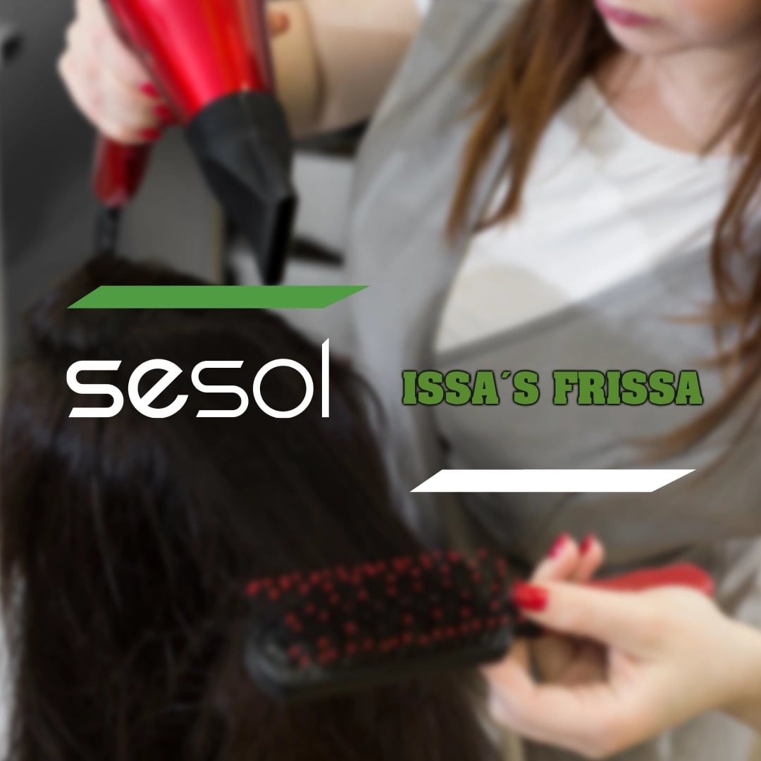 Sesol och Issa's Frissa logga