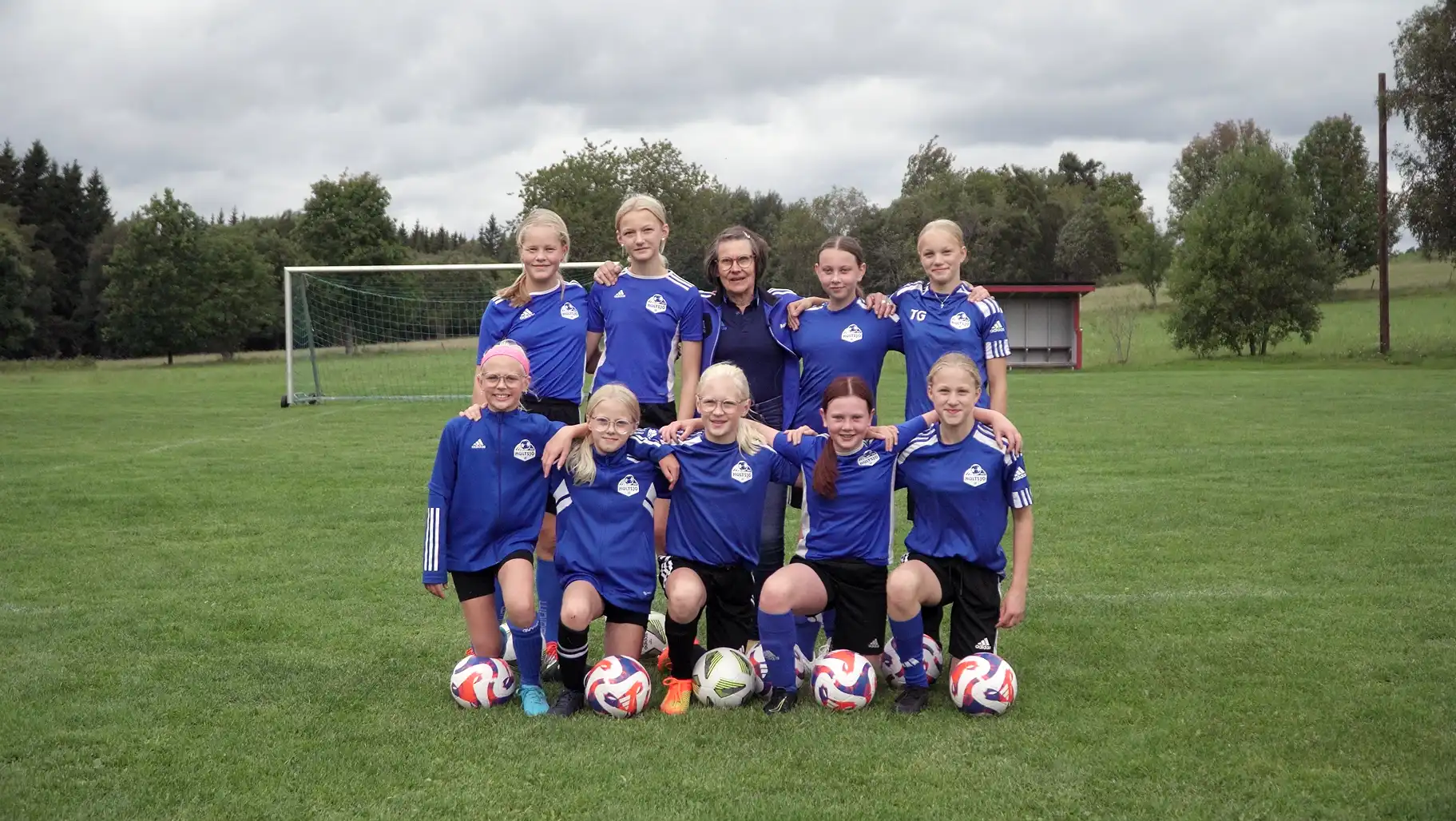 Lagbild Hultsjö IF flicklag