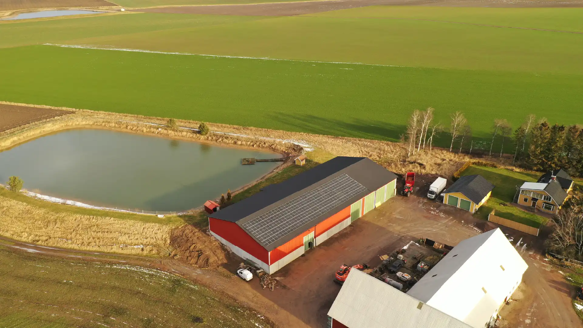 Solceller för lantbruk