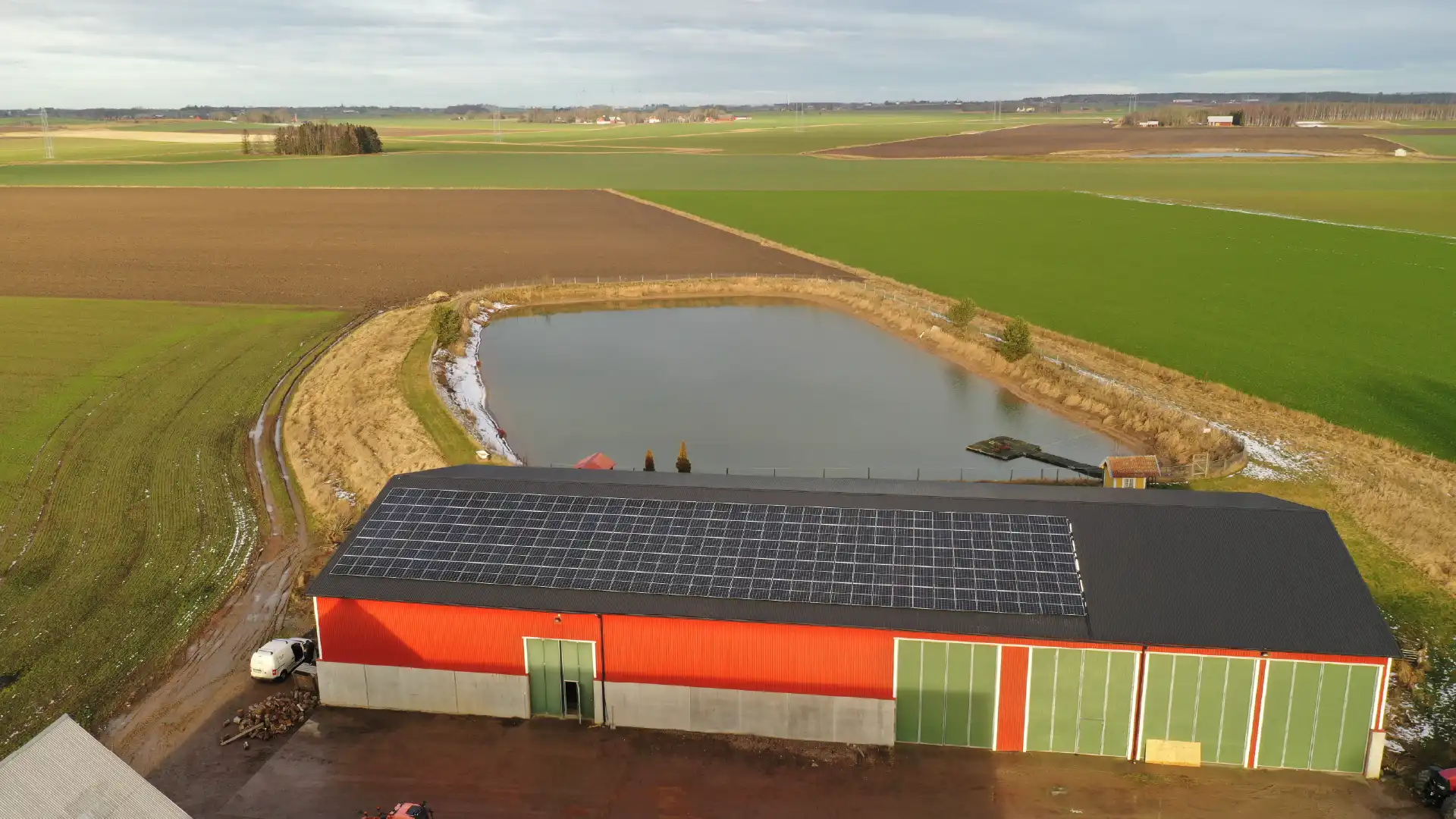 Solceller för lantbruk
