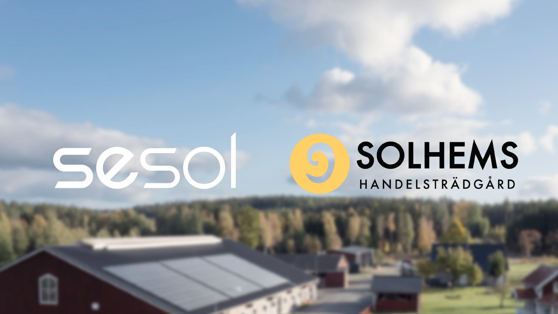 Sesol och Solhems handelsträdgård logga